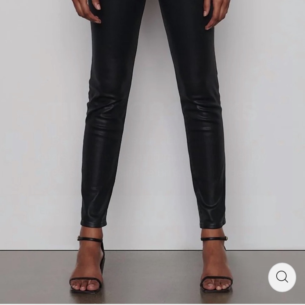 frame new le high skinny jeans coated/NEW - Picture 4 of 5